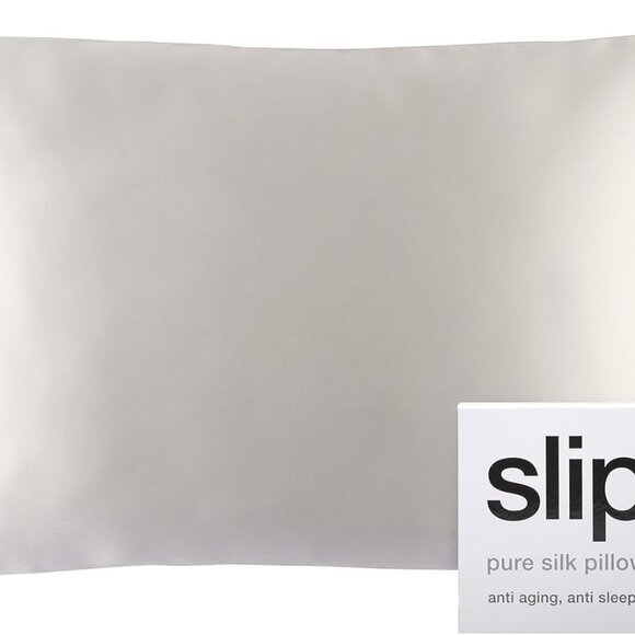Celebrity-Approved Pure Silk Pillowcase - Queen Size Anti-Crease Luxury Bedding